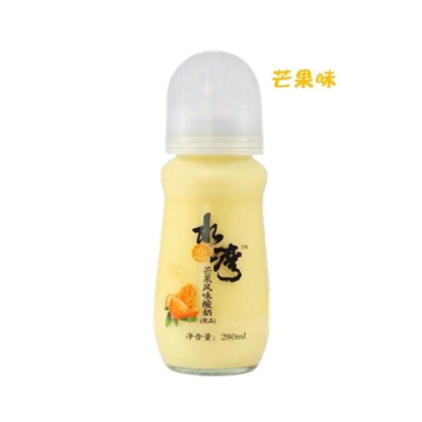 【水恋湾】奶瓶酸奶饮品-原味/芒果味