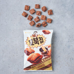 【好丽友】韩国乌龟饼脆片-玉米汤味/烤麻薯味/巧克力味