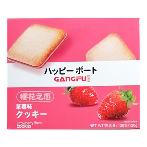 【港福】樱花之恋夹心饼干-白桃味/草莓味/抹茶味