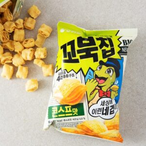 【好丽友】韩国乌龟饼脆片-玉米汤味/烤麻薯味