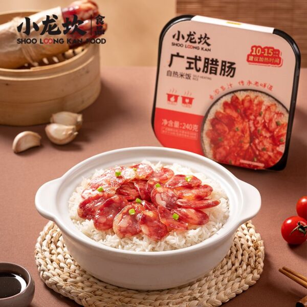 【小龙坎】自热米饭-广式腊肠/青豆腊肉