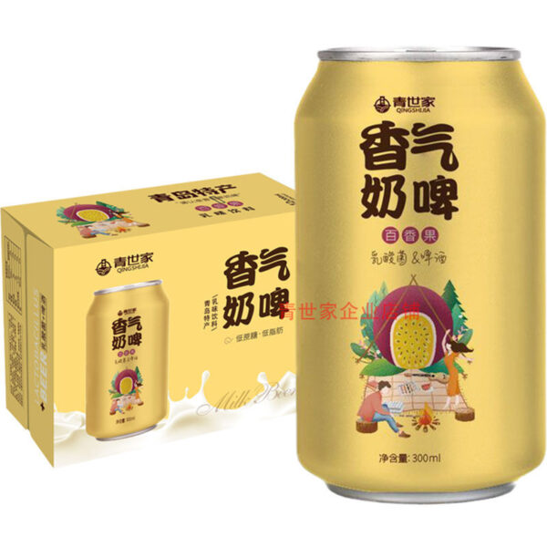 【青世家】原味奶啤/水蜜桃味桃气奶啤/百香果香气奶啤/黑奶啤