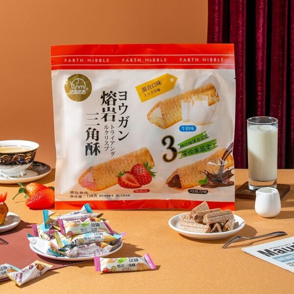 【法思觅语】熔岩三角酥-巧克力味/牛奶味/混合口味