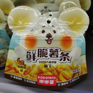 【嘟嘟薯】鲜脆薯条-经典原味/椒麻鸡味