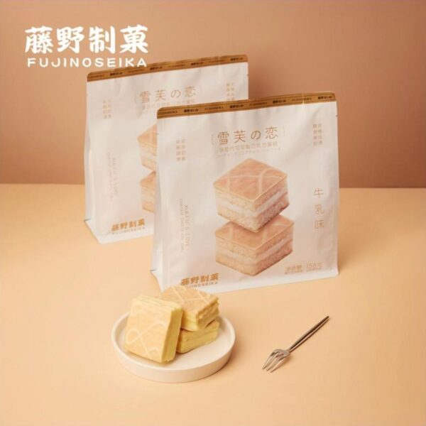 【藤野制菓】雪芙之恋巧克力蛋糕-牛奶味/香蕉味