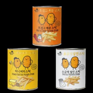 【MASTER KIM】罐装炸薯条-蜂蜜牛油味/盐味
