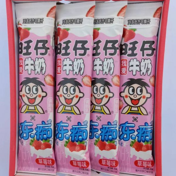 【旺旺】冻痴-红豆味/草莓味/牛奶味/巧克力味/榴莲味