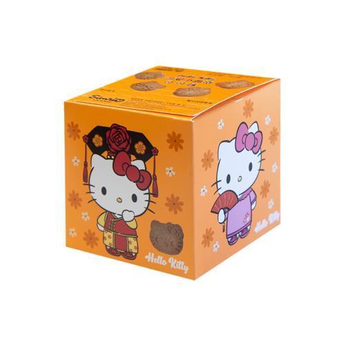 【波路梦】Hello Kitty 可爱小曲奇-可可味/奶酪味 47G