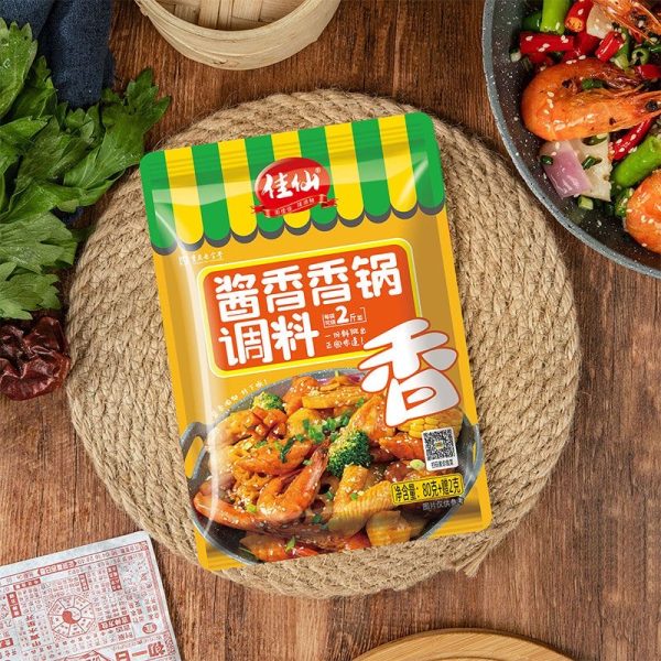 【佳仙】酱香香锅调料 80G