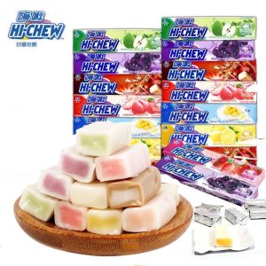 【森永】嗨啾口香软糖-青柠味/可乐味/草莓味/葡萄味 57G