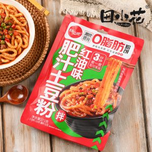 【田小花】0脂肪流汁土豆粉-红油味 271G