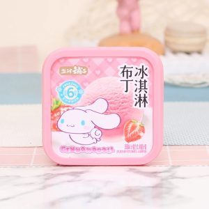 【盐津铺子】布丁冰淇淋-香草味/草莓味/芒果味