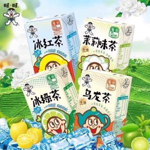 【旺旺】茶饮料-无糖乌龙茶/低糖冰红茶/低糖冰绿茶 125ML