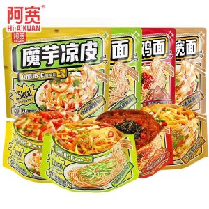 【阿宽】魔芋火鸡面-经典甜辣味/魔芋麻酱宽面-川香麻酱味