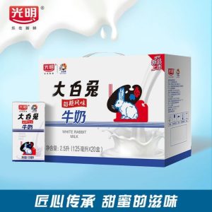 【光明】大白兔奶糖风味牛奶
