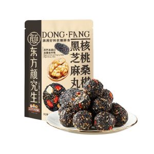 【三只松鼠】核桃桑葚黑芝麻丸 250G