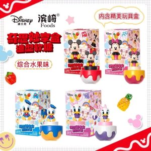 【迪士尼】奇思妙享盲盒造型软糖（随机）30G