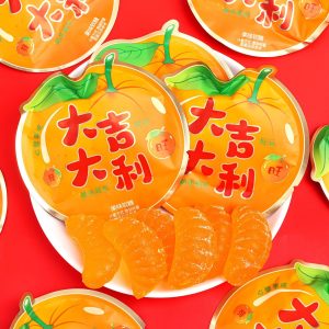 大吉大利橘子味软糖