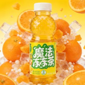 【茶小开】魔法冻冻茶-葡萄乌龙果冻/橙子茉莉果冻 400ML