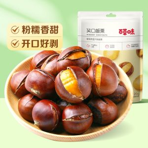 【百草味】馥桂甘栗/笑口板栗/猕猴桃干/红杏干/冰糖脆马蹄
