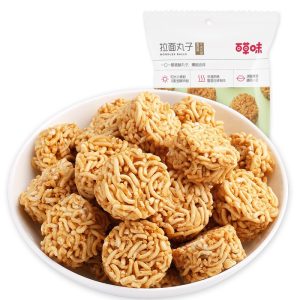 【百草味】拉面丸子-麻辣味/墨西哥牛肉风味 50G