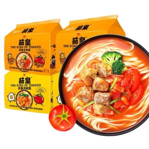 【茄皇】五连包番茄鸡蛋面/番茄牛肉面
