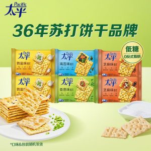 【太平】梳打发酵饼干-海苔味/奶盐味 100G