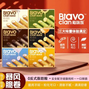 【飚味族】暴风脆卷 40G