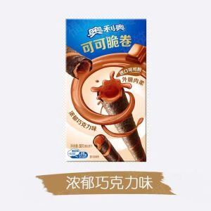 【奥利奥】可可脆卷-浓郁巧克力味/香草慕斯味 50G
