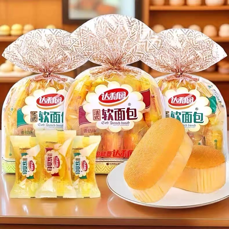 【达利园】法式软面包-香奶味/香橙味 200G