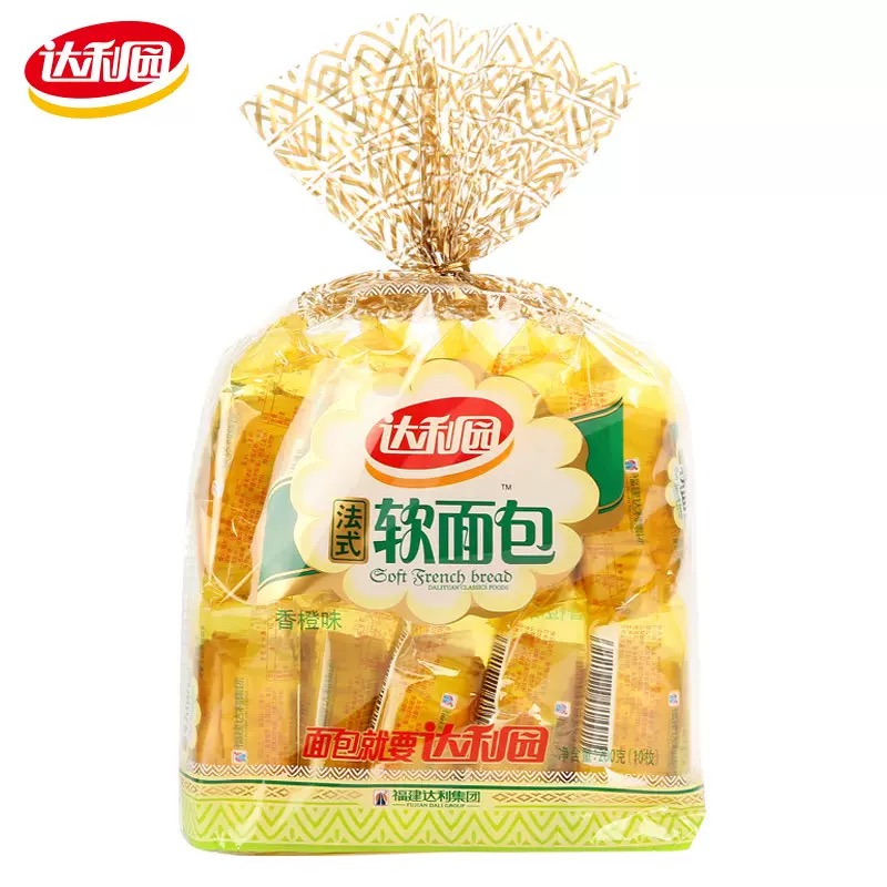 【达利园】法式软面包-香奶味/香橙味 200G