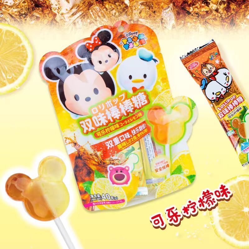 【迪士尼】双味棒棒糖 40G