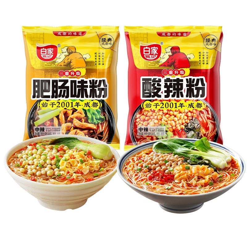 【阿宽】白家陈记经典成都味-肥肠味粉/酸辣粉 108G