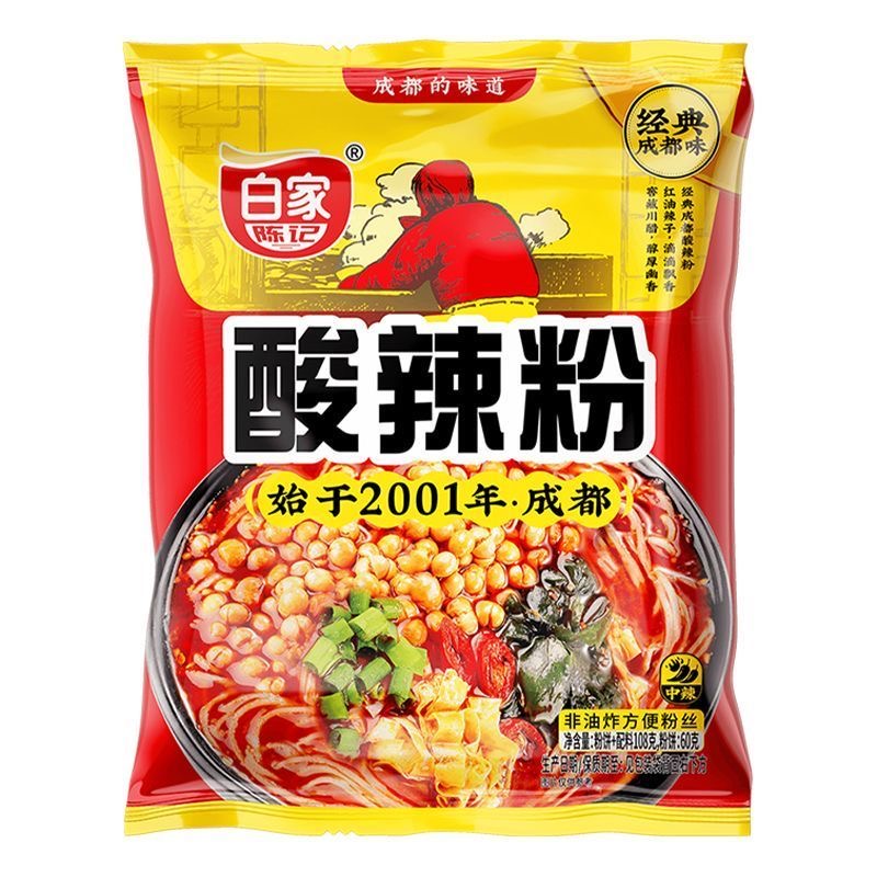 【阿宽】白家陈记经典成都味-肥肠味粉/酸辣粉 108G