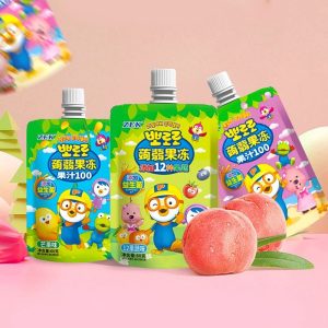 【ZEK】啵乐乐蒟蒻吸吸果冻-芒果味/白桃味/12果蔬味 60G
