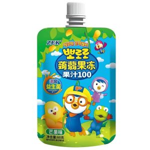 【ZEK】啵乐乐蒟蒻吸吸果冻-芒果味/白桃味/12果蔬味 60G