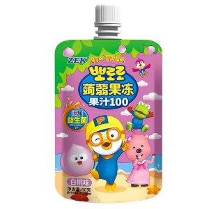 【ZEK】啵乐乐蒟蒻吸吸果冻-芒果味/白桃味/12果蔬味 60G