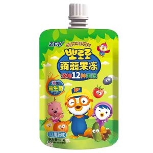 【ZEK】啵乐乐蒟蒻吸吸果冻-芒果味/白桃味/12果蔬味 60G