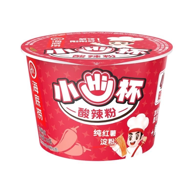 【海底捞】小HI杯-酸辣粉/冬阴功风味粉/猪肚鸡风味粉/金汤粉