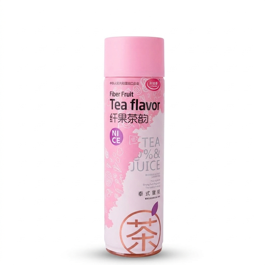 【粒汁健】复合果汁-柚见青柠/纤果茶韵-泰式蜜桃乌龙茶 500ML